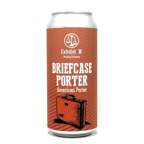 エグジビットエー / ブリーフケースポーター 473ml缶 [Exhibit 'A' Brewing / Briefcase Porter]