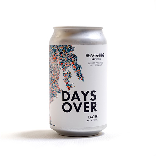 ブラックタイドブリューイング / デイズ・オーバー ver.9.0 (Unfiltered Lager) 370ml缶 [Black Tide Brewing / Days Over ver.9.0]