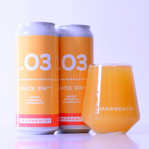 ファーメンタリー / No.03 ヤヨイIPA (Juicy IPA) 500ml缶 [FARMENTRY / No.03 YAYOI IPA]