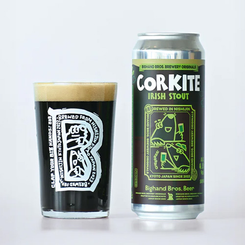 ビッグハンドブロス / コーカイト (Irish Stout) 500ml缶 [Bighand Bros. Beer / Corkite]