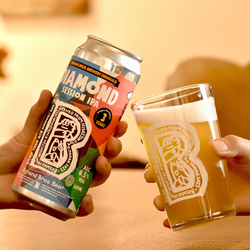 ビッグハンドブロス / ダイヤモンド 3周年 (Session IPA) 500ml缶 [Bighand Bros. Beer / Diamond 3rd Birthday]
