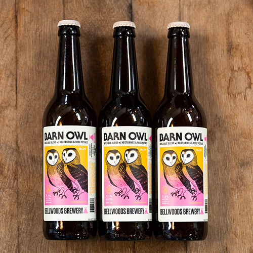 ベルウッズ / バーンアウル29 (Wild Ale Blend w/ Nectarines & Rose Petals) 500ml瓶 [Bellwoods / Barn Owl 29]
