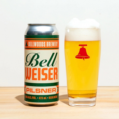 ベルウッズ / ベルワイザー (Pilsner) 473ml缶 [Bellwoods / Bellweiser]