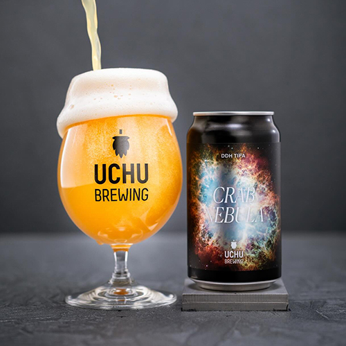 うちゅうブルーイング / クラブネビュラ (DDH Triple IPA) 350ml缶 [Uchu Brewing / CRAB NEBULA]