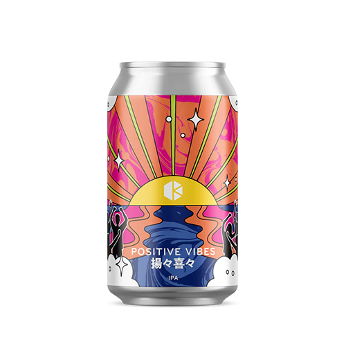京都醸造 / 揚々喜々 (White IPA) 350ml缶 [Kyoto Brewing Co. / Positive Vibes]