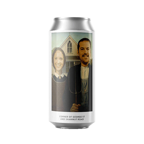 (空輸) イーブルツインNYC / コーナー・オブ・ジョージストリート・アンド・ショーマットロード (DDH New England IPA) 473ml缶 [Evil Twin NYC / Corner Of George St And Shawmut Road]