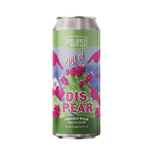ロングビーチビアラボ / ピット・オブ・ディス・ペア (Sour Ale w/ Prickly Pear) 473ml缶 [Long Beach Beer Lab / Pit Of Dis-Pear]