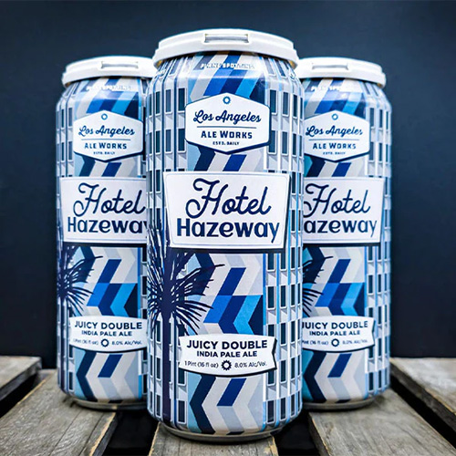 ロサンゼルスエールワークス / ホテル・ヘイズウェイ (Juicy Double IPA) 473ml缶 [Los Angeles Ale Works / Hotel Hazeway]