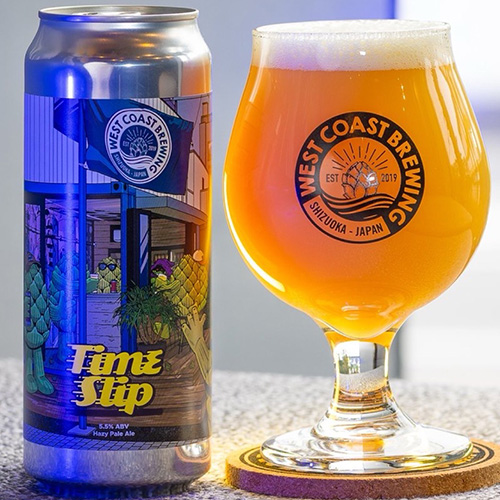 ウエストコーストブルーイング / タイム・スリップ (Hazy Pale Ale) 510ml缶 [West Coast Brewing / Time Slip]