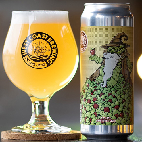 ウエストコーストブルーイング / アップル・アップル (Hard Apple Cider) 510ml缶 [West Coast Brewing / Apples Apples]