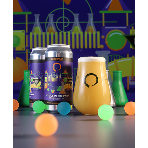 イクイリブリウム x ノースパーク / フィジックス・イン・ザ・パーク (Hazy Double IPA) 473ml缶 [Equilibrium x North Park / Physics in the Park]