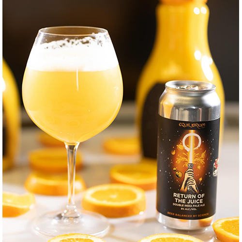 イクイリブリウム x グレートノーション / リターン・オブ・ザ・ジュース (Hazy Double IPA) 473ml缶 [Equilibrium x Great Notion / Return of the Juice]