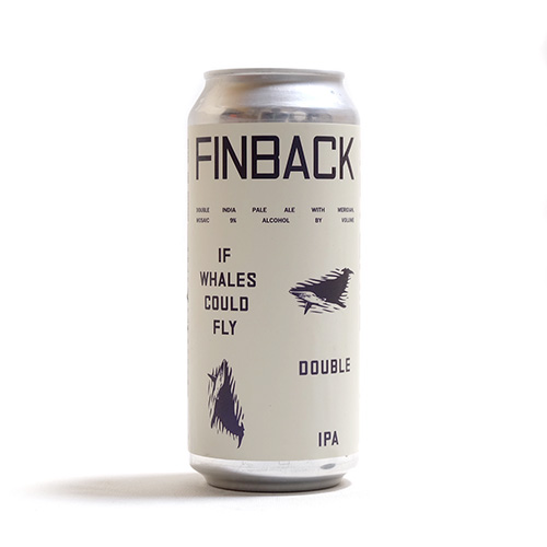 (空輸) フィンバックブルワリー / イフ・ホエールズ・クッド・フライ (Hazy Double IPA) 473ml缶 [Finback Brewery / If Whales Could Fly]
