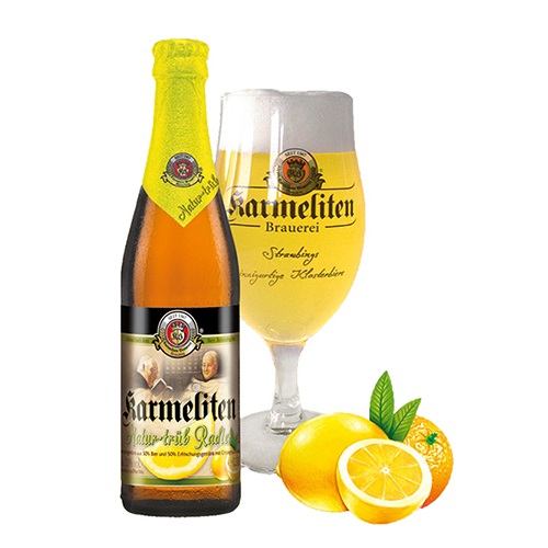 カーメリテン / ナチュアトリュープラドラー 330ml瓶/24本 [Karmeliten / Natur-tr&uuml;b Radler]