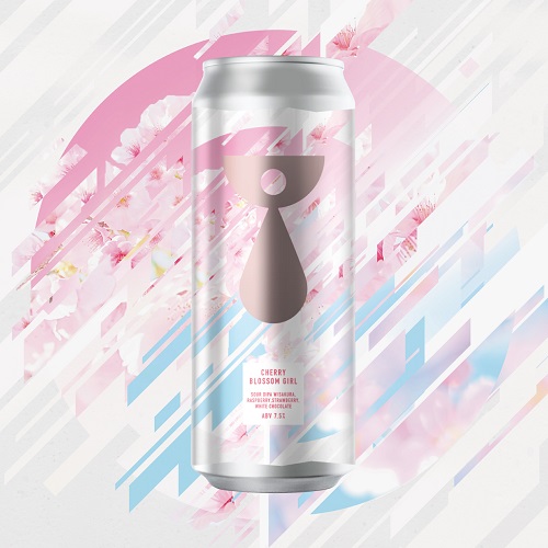 ティーンネイジブルーイング / チェリーブロッサムガール (Sour DIPA w/ Sakura, Raspberry, Strawberry & White Chocolate) 500ml缶 [Teenage Brewing / Cherry Blossom Girl]