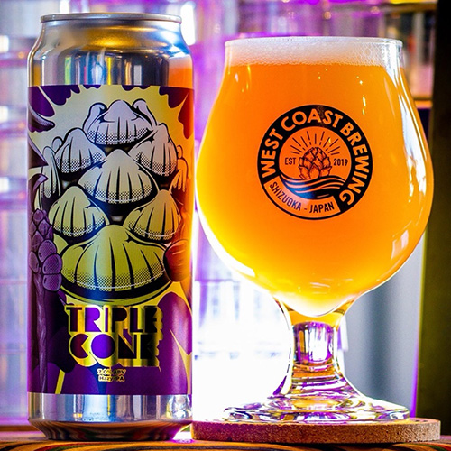 ウエストコーストブルーイング / トリプル・コーン (Hazy IPA) 510ml缶 [West Coast Brewing / Triple Cone]