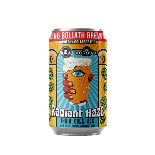 トップリングゴライアス x レディアント / レディアントヘイズ (Hazy IPA) 355ml缶 [Toppling Goliath x Radiant / Radiant Haze]