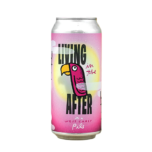 (空輸) グリーンチーク / リビング・イン・ジ・アフター (West Coast Pils) 473ml缶 [Green Cheek Beer Co. / Living in the After]