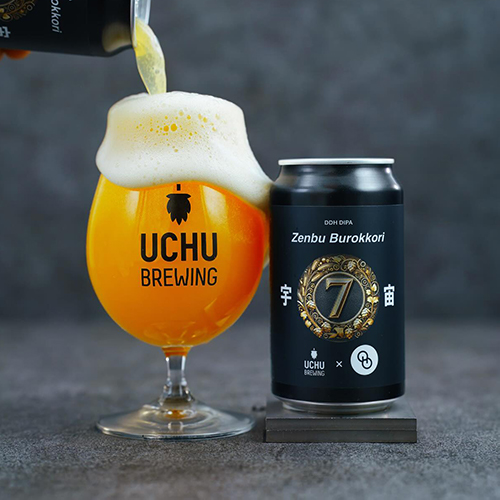うちゅうブルーイング x アザーハーフ / ゼンブ・ブロッコリー (DDH DIPA) 350ml缶 [UCHU BREWING x Other Half Brewing / Zenbu Burokkori]