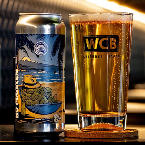 ウエストコーストブルーイング / ノー・クラウズ・ノー・プロブレム (Italian Pils) 510ml缶 [West Coast Brewing / No Clouds, No Problem]