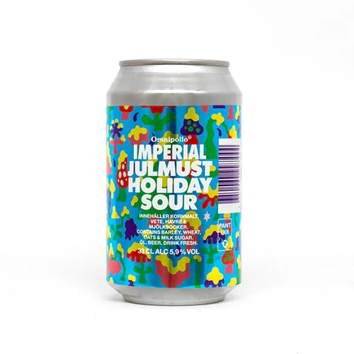 オムニポロ / インペリアル ユルムスト ホリデイサワー (Julmust Inspired Dark Sour) 330ml缶 [Omnipollo / Imperial Julmust Holiday Sour]