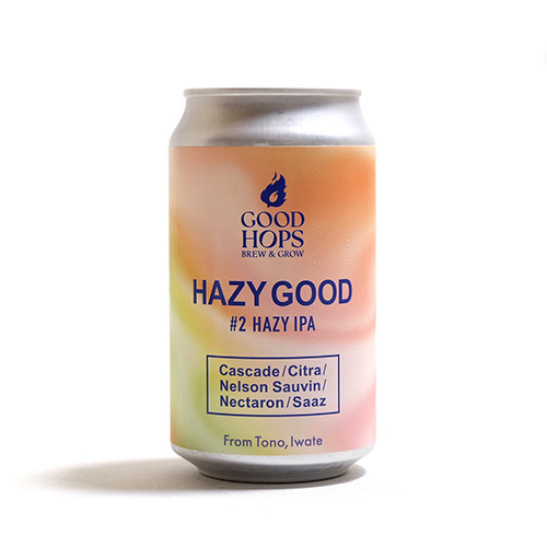 グッドホップス / ヘイジーグッド #2 (HAZY IPA) 360ml缶 [GOOD HOPS BREW & GROW / HAZY GOOD #2]