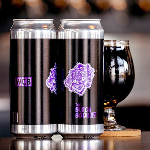 ウエストコーストブルーイング / ザ・ブラック・ブック・ビー・ヴイ (Imperial Stout w/Blueberries and Vanilla Beans) 500ml缶 [West Coast Brewing / The Black Book BV]
