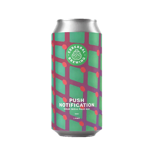 セレブラルブリューイング / プッシュ・ノーティフィケーション (Cold IPA) 473ml缶 [Cerebral Brewing / Push Notification]