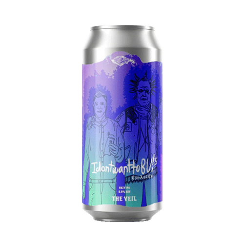 (空輸) ザ・ヴェイル / アイ・ドン・ウォン・トゥ・ビー・ユー！キューブド: エンハンスド (TDH Hazy IPA) 473ml缶 [The Veil / The Veil IdontwanttoBU!³: Enhanced]
