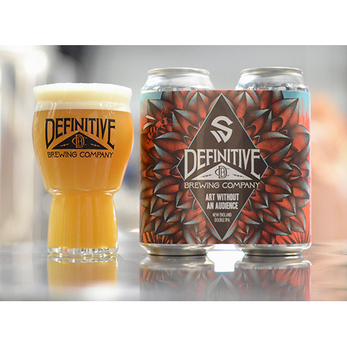 ディフィニティブブルーイング / アート ウィズアウト アン オーディエンス (New England Double IPA) 473ml缶 [Definitive Brewing / Art Without An Audience]