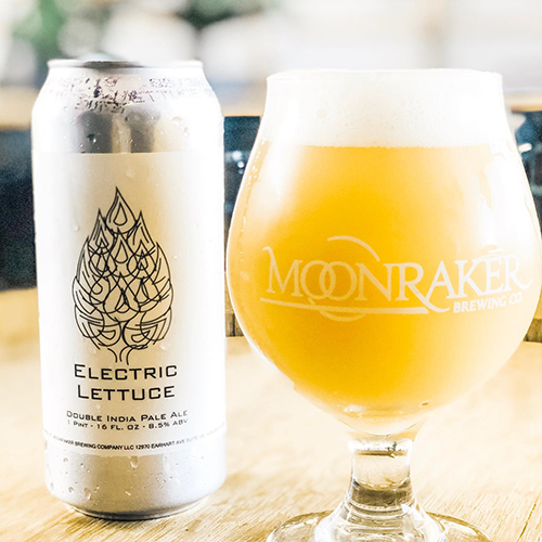 ムーンレイカー x アルヴァラードストリート / エレクトリックレタス (New England DIPA) 473ml缶 [Moonraker x Alvarado Street / Electric Lettuce]