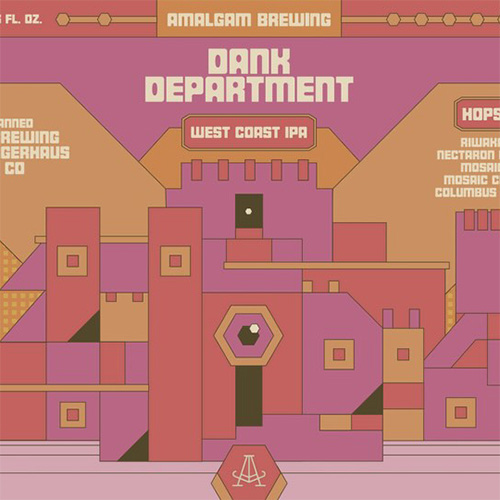 アマルガムブルーイング / ダンク・デパートメント (West Coast IPA) 473ml缶 [Amalgam Brewing / Dank Department]