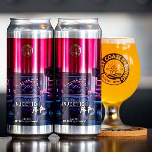 ウエストコーストブルーイング / サイオール・インジェクション・ファンタズム (Hazy Double IPA) 500ml缶 [West Coast Brewing / Thiol Injection TH:P]