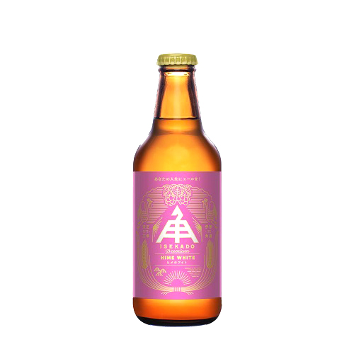 伊勢角屋麦酒 / ヒメホワイト (Belgian White) 330ml瓶 [ISEKADO BREWERY / Hime White]