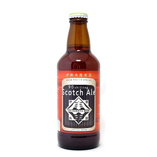 伊勢角屋麦酒 / 出口ブルーマスターSP 90 シリング スコッチエール 330ml瓶 [ISEKADO BREWERY / 90s. Scotch Ale]