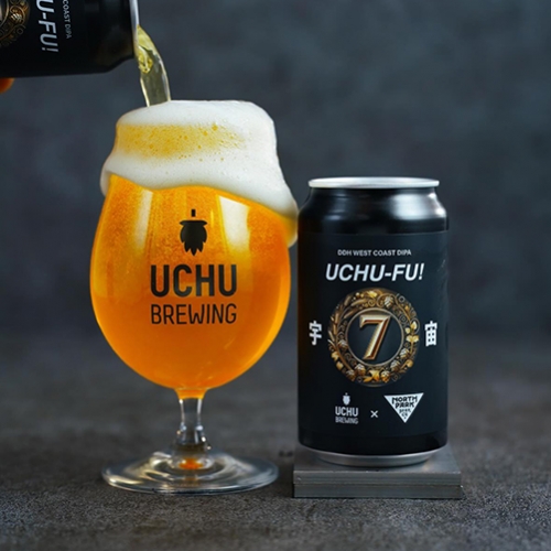 うちゅうブルーイング x ノースパーク / うちゅう・フー！ (DDH West Coast DIPA) 350ml缶 [UCHU BREWING x North Park Beer Co. / UCHU-FU！]