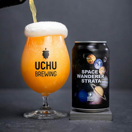 うちゅうブルーイング / スペースワンダラーストラータ (TDH TIPA) 350ml缶 [UCHU BREWING / SPACE WANDERER STRATA]