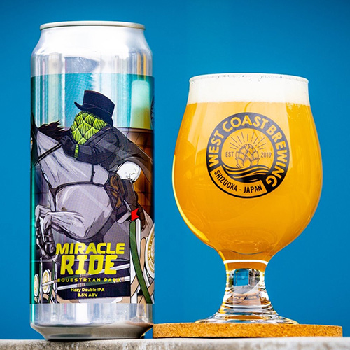 ウエストコーストブルーイング / ミラクル・ライド (Hazy Double IPA) 510ml缶 [West Coast Brewing / Miracle Ride]