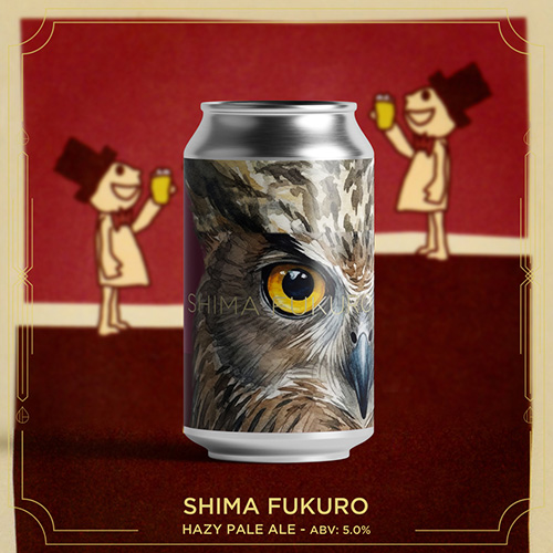 インクホーンブルーイング / シマフクロウ #2 (Hazy Pale Ale) 355ml缶 [Inkhorn Brewing / Shima Fukuro #2]