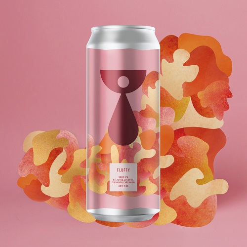 ティーンネイジブルーイング / フラッフィー (Sour IPA W/ Lychee, Coconut, Cinnamon, Cardamom) 500ml缶 [Teenage Brewing / fluffy]
