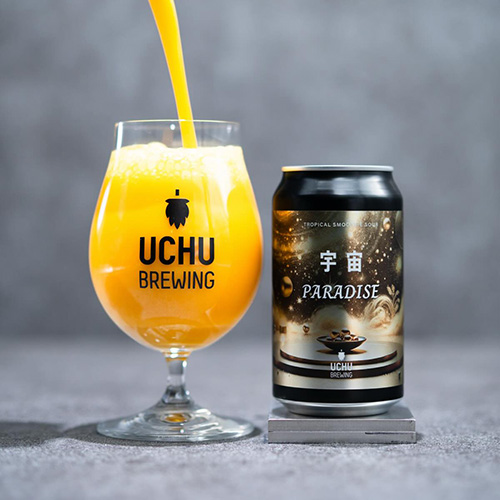 うちゅうブルーイング / 宇宙PARADISE (Tropical Smoothie Sour) 350ml缶 [UCHU BREWING / UCHU PARADISE]