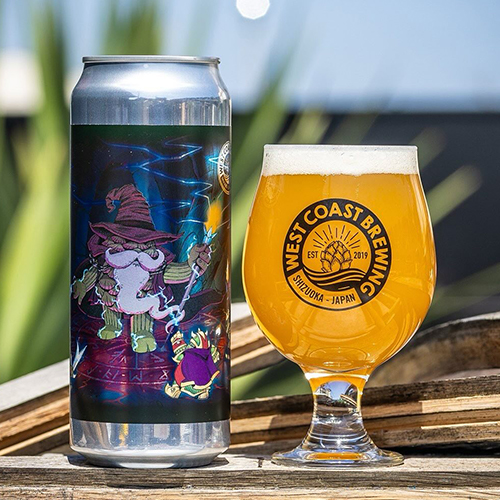 ウエストコーストブルーイング / ザ・ブラック・ウィザード (TDH Hazy Triple IPA) 510ml缶 [West Coast Brewing / The Black Wizard]