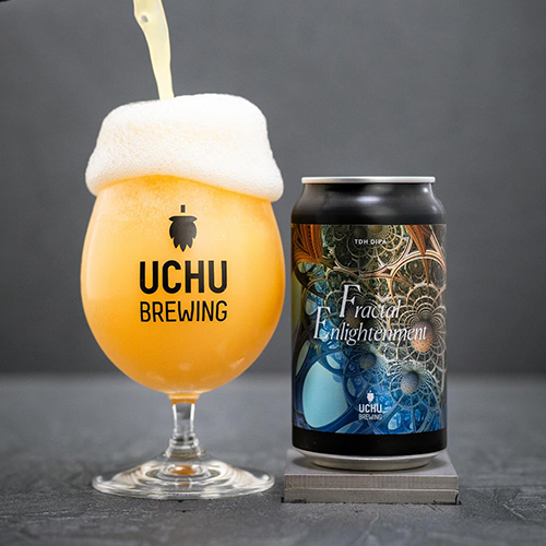 うちゅうブルーイング / フラクタルエンライトメント (TDH DIPA) 350ml缶 [UCHU BREWING / Fractal Enlightenment]
