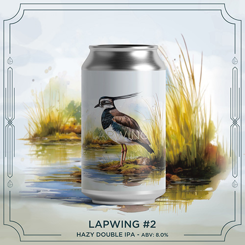 インクホーンブルーイング / ラップウイング #2 (Hazy Double IPA) 355ml缶 [Inkhorn Brewing / Lapwing #2]