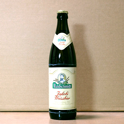 ヴァルトシュミット ヤコビ ヴァイスビア 500ml瓶 [Waldschmidt Jakobi Weissbier]