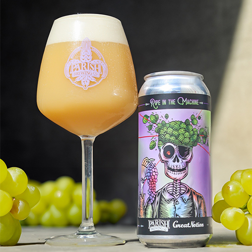 パリッシュ x グレートノーション / ライプ・イン・ザ・マシン (Juicy Double IPA with Phantasm) 473ml缶 [Parish x Great Notion / Ripe In the Machine]