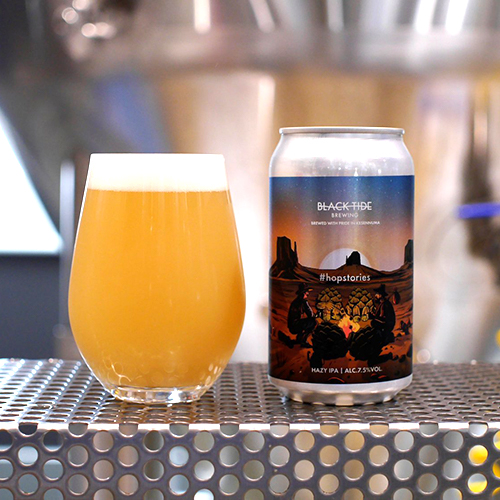ブラックタイドブリューイング / ホップストーリーズ (Hazy IPA) 370ml缶 [Black Tide Brewing / #hopstories]
