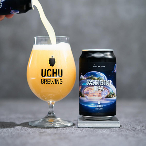 うちゅうブルーイング / コンビニ IPA (India Pale Ale) 350ml缶 [UCHU BREWING / KONBINI IPA]