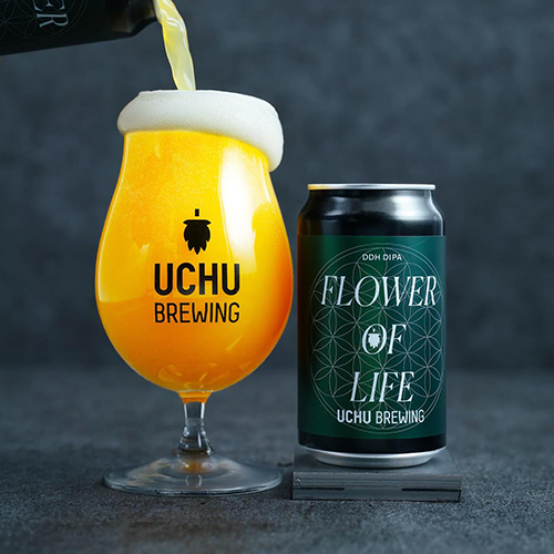 うちゅうブルーイング / フラワー・オブ・ライフ (DDH DIPA) 350ml缶 [UCHU BREWING / FLOWER OF LIFE]