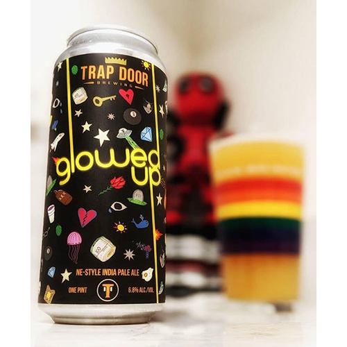 トラップドア / グロードアップ (DDH Hazy IPA) 473ml缶 [Trap Door Brewing / Glowed Up]